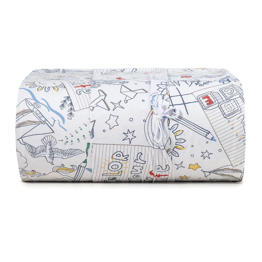 Capa Edredom Mundo Kids Malha 170x240cm Altenburg