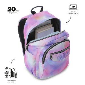 Morral Acuarela Glitter 20 Litros Totto - Image 3