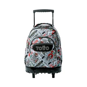 Morral con Rueditas Bomper Renglon Japan 25 Litros Totto