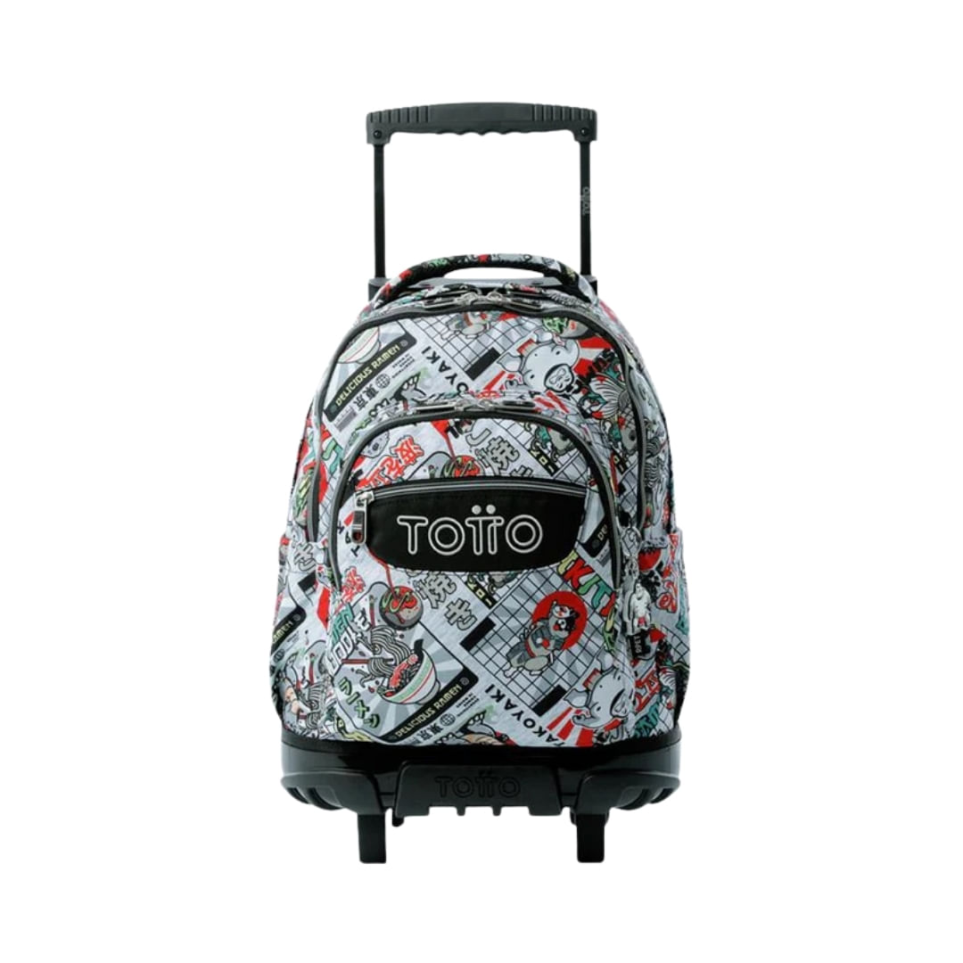 Morral con Rueditas Bomper Renglon Japan 25 Litros Totto
