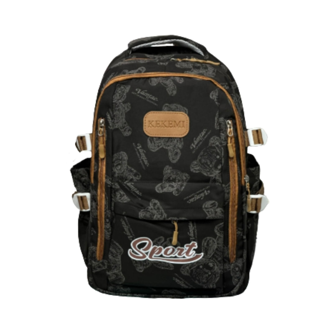 Mochila Grande Kekemi Sport Negro
