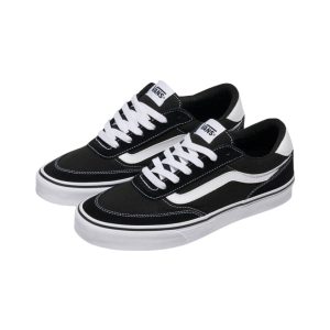 Alternative view of Zapatenis Urbano Clásico Brooklyn Ls Negro Blanco Hombre Vans