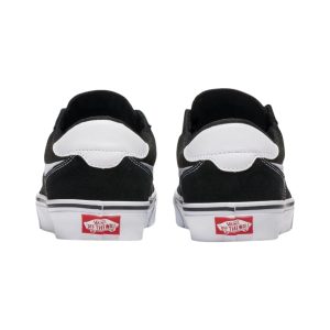 Zapatenis Urbano Clásico Brooklyn Ls Negro Blanco Hombre Vans - Image 3