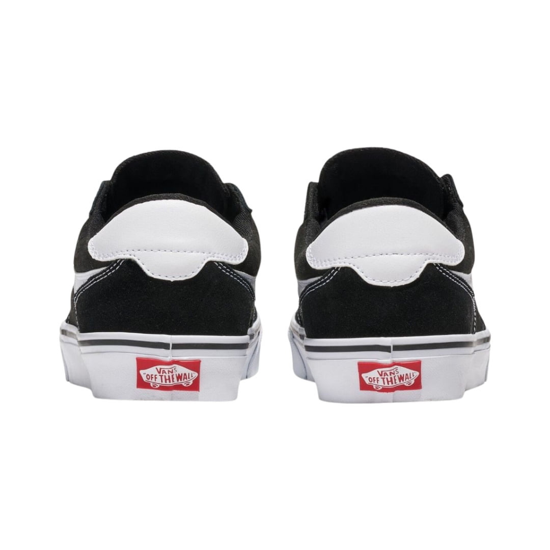 Zapatenis Urbano Clásico Brooklyn Ls Negro Blanco Hombre Vans - Image 3