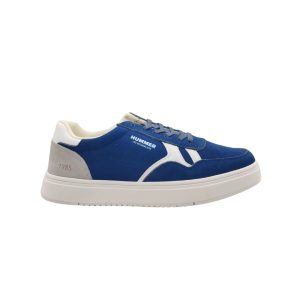 Zapatenis Urbano Caño Baja Azul Marino Blanco Hombre Hummer