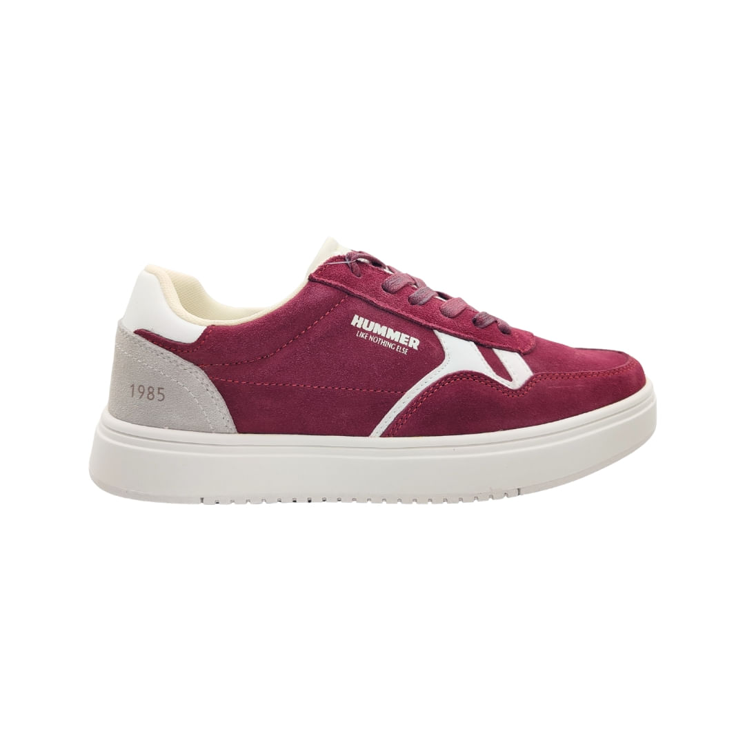Zapatenis Diseño Urbano Caño Baja Modelo 1985 Bordo Blanco Hombre Humm