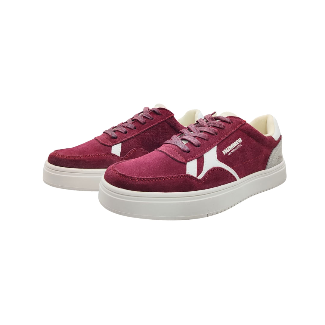 Zapatenis Diseño Urbano Caño Baja Modelo 1985 Bordo Blanco Hombre Humm - Image 3