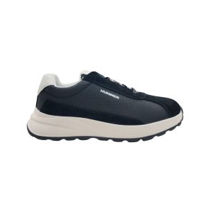 Champion Caño Bajo Modelo Tejido Negro Blanco Hombre Hummer