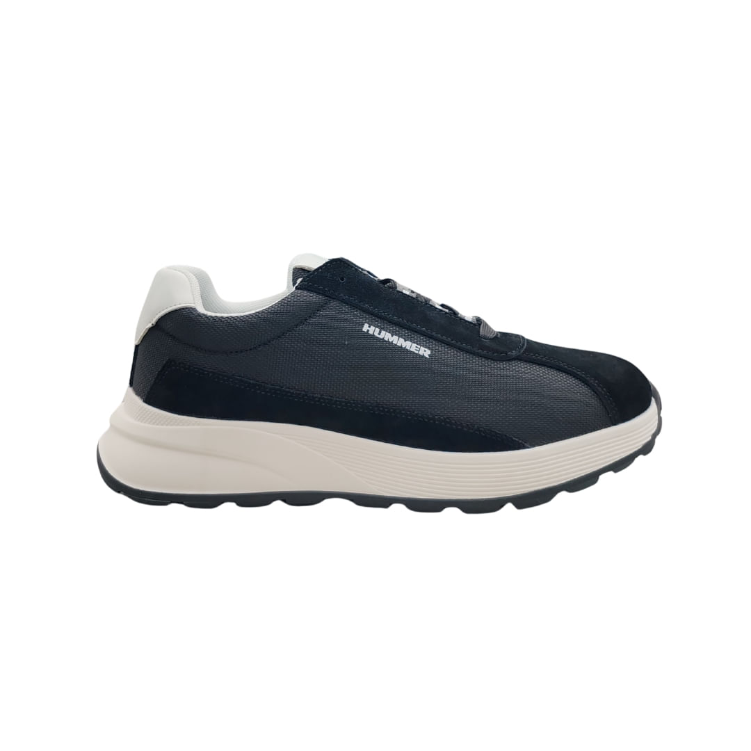 Champion Caño Bajo Modelo Tejido Negro Blanco Hombre Hummer