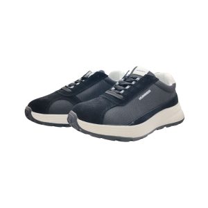 Champion Caño Bajo Modelo Tejido Negro Blanco Hombre Hummer - Image 3