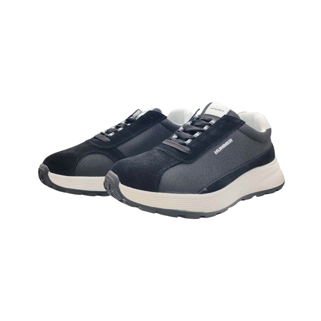Champion Caño Bajo Modelo Tejido Negro Blanco Hombre Hummer - Image 3