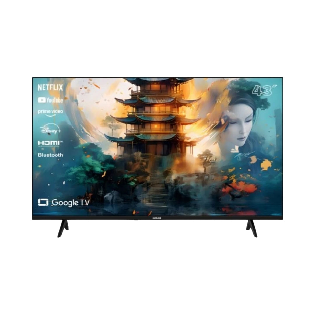 Televisor Led Smart 43 Pulgadas Full Hd Md Xp43 Gtv Midas