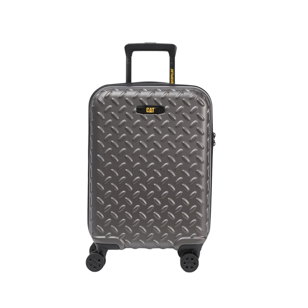 Maleta Trolley Industrial Plate 20 Negro Caterpillar