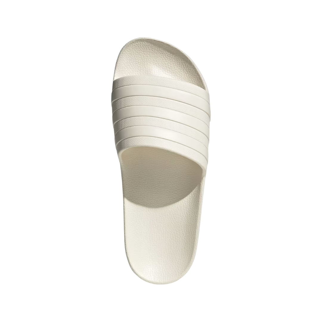 Zapatilla Adilette Aqua Beige Blanco Mujer Adidas - Image 3