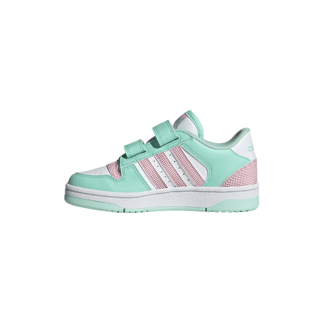 Zapatenis Break Start Verde/Rosa Infantil Adidas - Image 2
