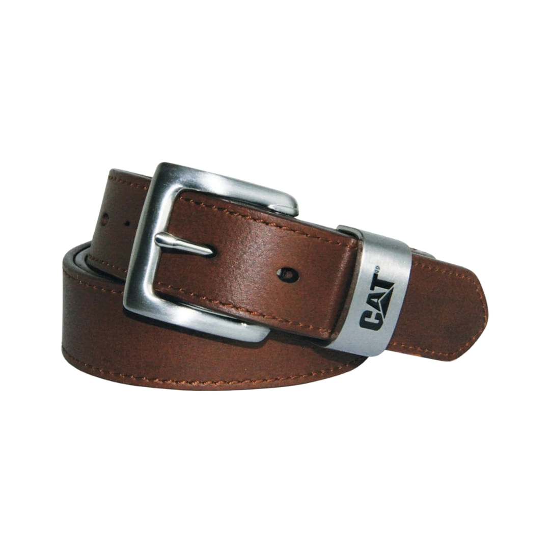 Cinto Calderwood Leather Marrón Hombre Caterpillar