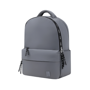 Mochila Fiore Gris De Nylon Con Detalles De Cierre F8217GR Mujer