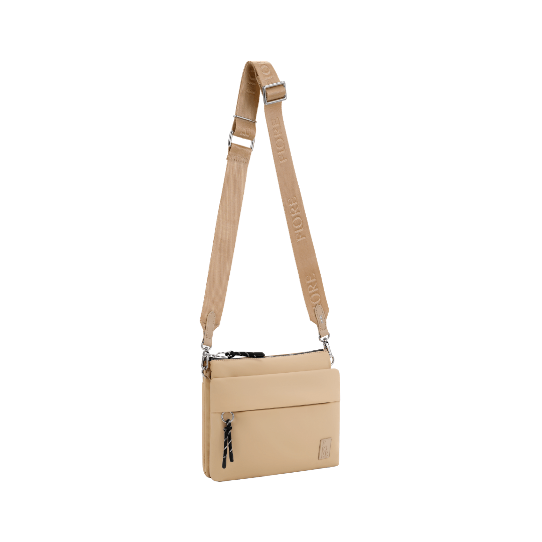 Bandolera Fiore Khaki De Nylon F8219KH Mujer