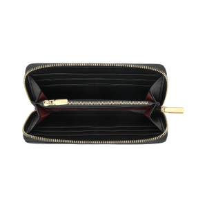 Alternative view of Billetera Fiore Negra Monogram Mujer
