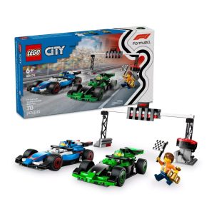 Parrilla De F1 Con Coches De Carreras Vcarb Y Sauber