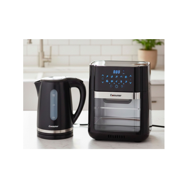Combo Consumer Air Fryer 10 Lts + Hervidora 1,7 Litros