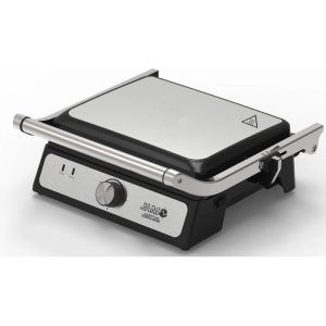 Plancha Grill Jam Kj‑229 Placas Removibles Ceramica Flexible 180° 2000