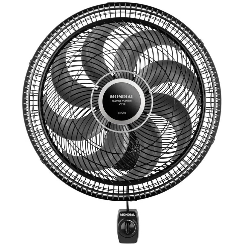 Ventilador Pared Mondial 40Cm 8 Aletas Super Turbo Pared