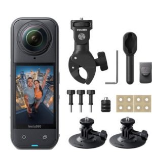 Camara Insta360 X5 Action Cam Cinsaaha 8K Motorcycle Bundle Bk X502 86