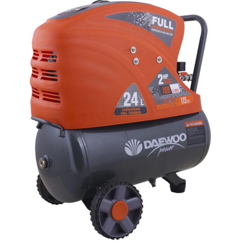 Compresor Daewoo 24Lts 2Hp 220V Dac24D Daac24D