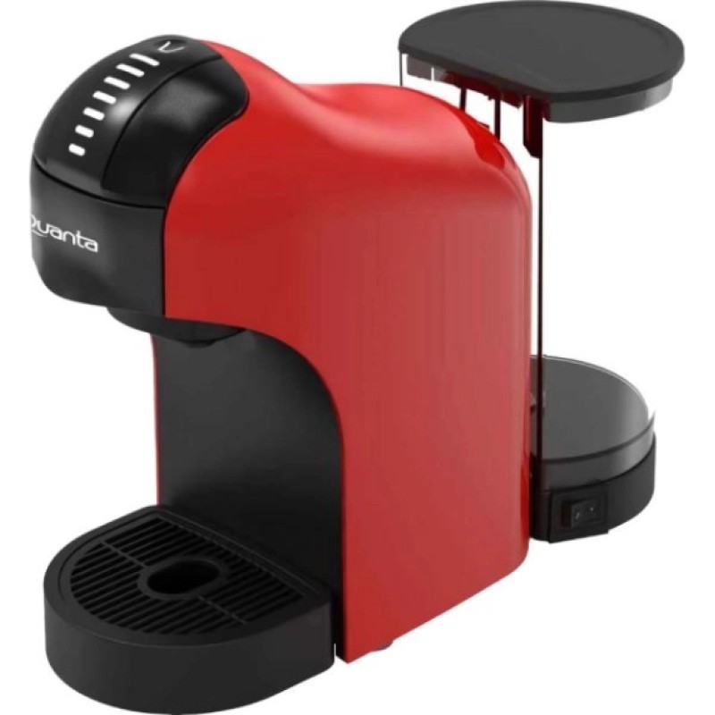Cafetera Quanta Multcap 3En1 Dolce Gusto Nespresso Qtcmc50 220V Rojo